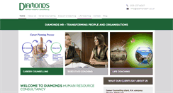 Desktop Screenshot of diamondshr.co.uk
